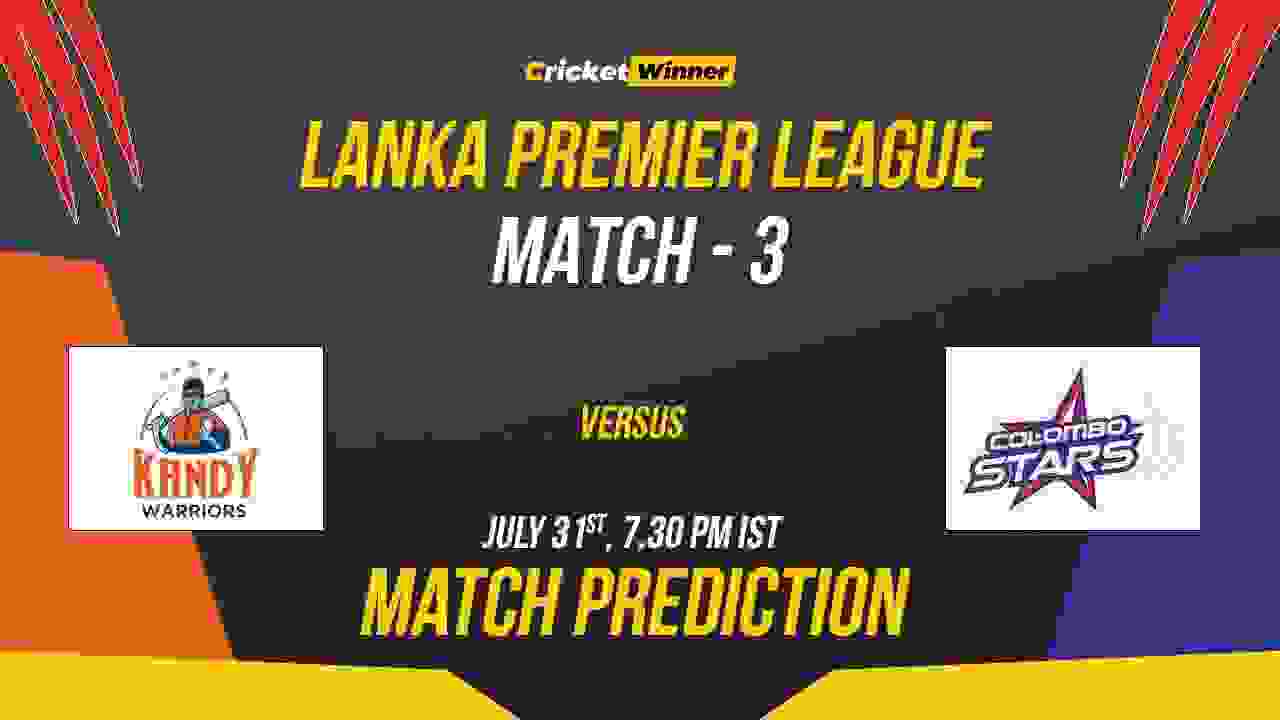 BLK vs CLS Match Prediction- Who Will Win Today’s LPL Match Between B-Love Kandy and Colombo Strikers, LPL 2023, 3rd Match