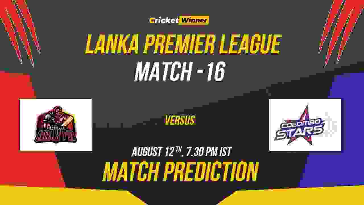 DBA vs CLS Match Prediction- Who Will Win Today’s LPL Match Between Dambulla Aura and Colombo Strikers, LPL 2023, 16th Match