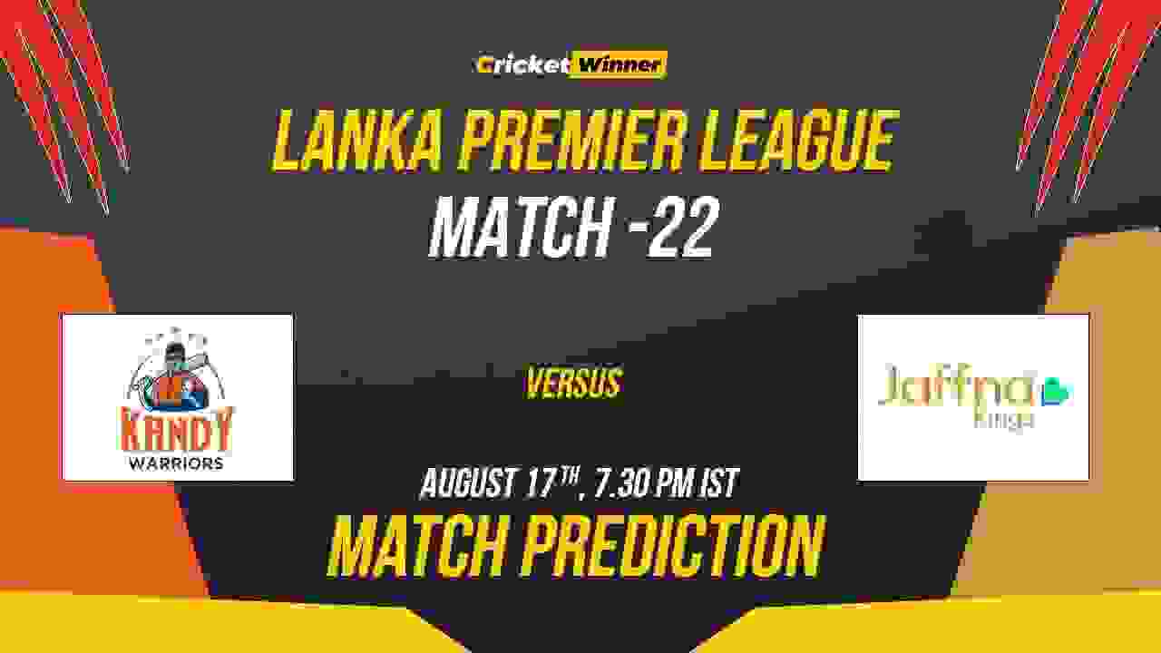 BLK vs JK Match Prediction- Who Will Win Today’s LPL Match Between B-Love Kandy and Jaffna Kings, LPL 2023, Eliminator