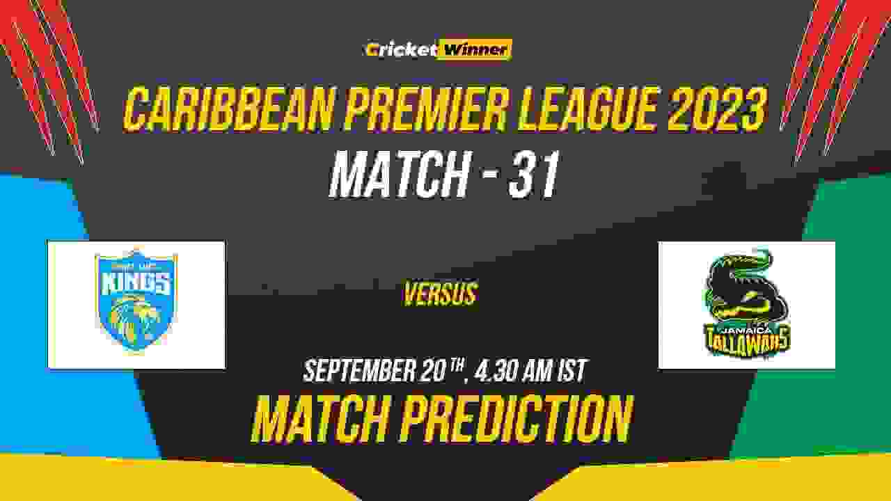 SLK vs JT Match Prediction- Who Will Win Today’s CPL Match Between St Lucia Kings and Jamaica Tallawahs CPL 2023, Eliminator