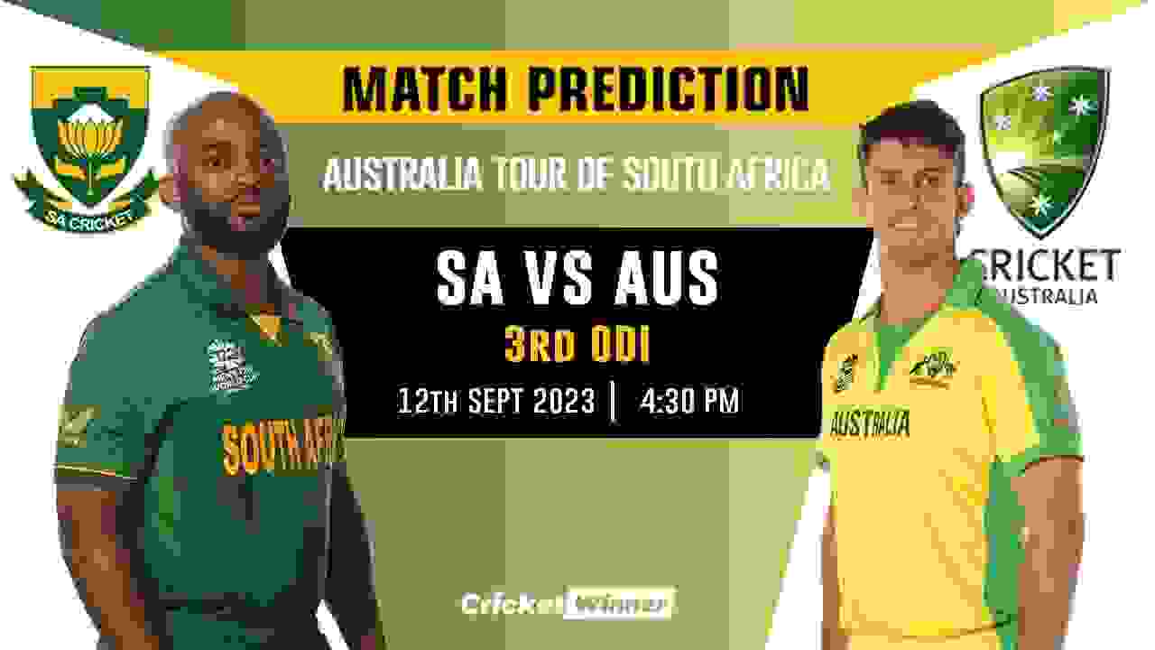 SA vs AUS 3rd ODI Match Prediction- Who Will Win Today's Match Between South Africa and Australia