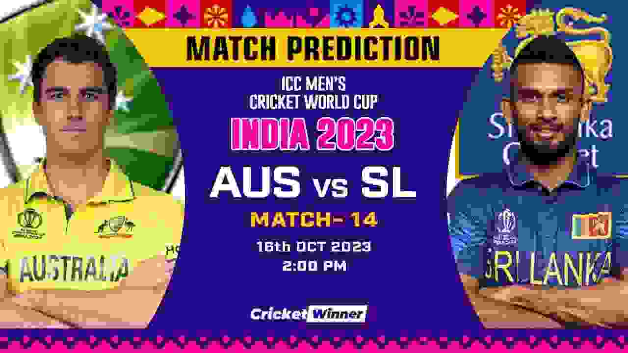 AUS vs SL Match Prediction- Who Will Win Today’s World Cup Match Between Australia and Sri Lanka World Cup, 14th Match