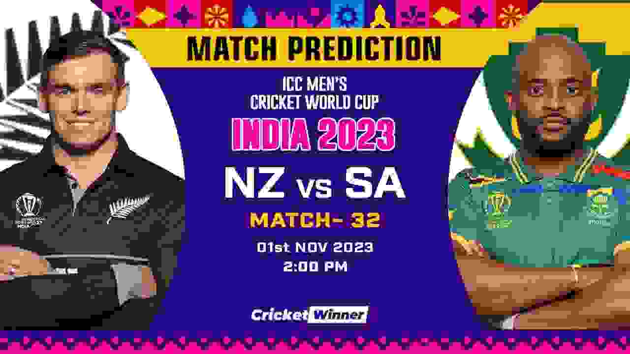 NZ vs SA Match Prediction- Who Will Win Today’s World Cup Match Between New Zealand and South Africa World Cup, 32nd Match