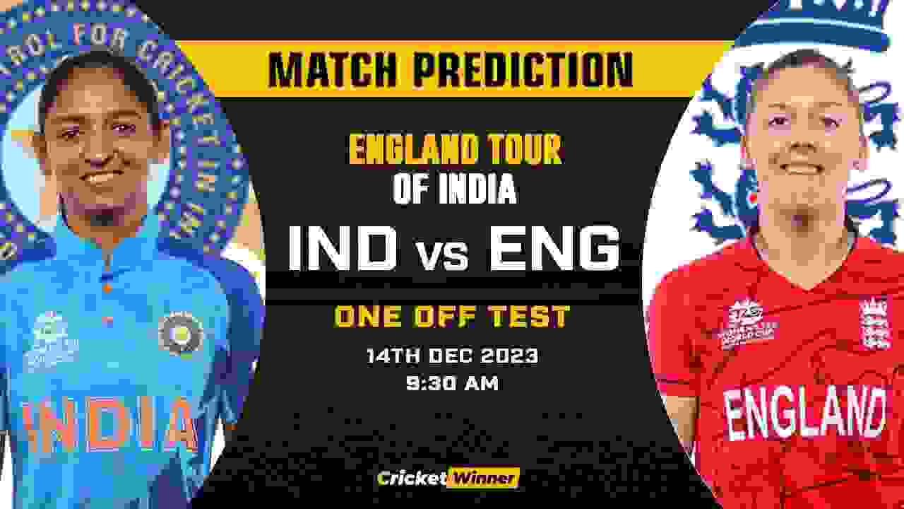 IND-W vs ENG-W Match Prediction- Who Will Win Today’s Test Match Between India Women and England Women, Only Test