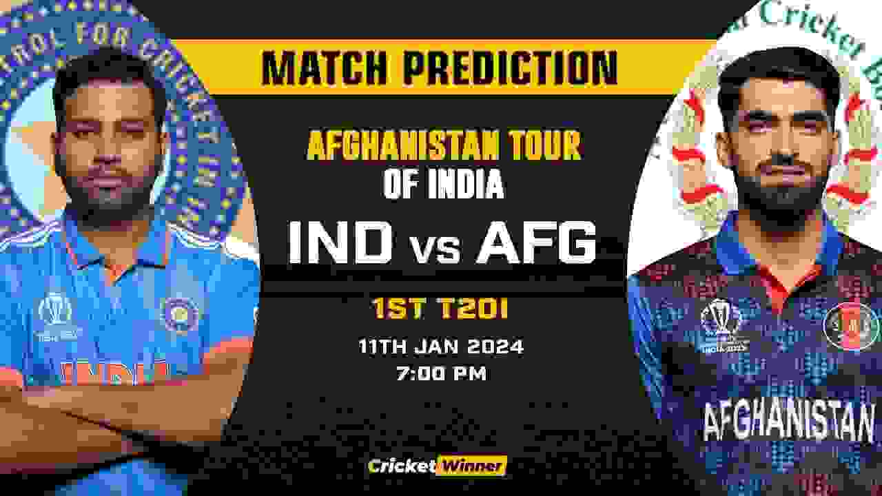 IND vs AFG 1st T20I Match Prediction- Who Will Win Today's Match Between India and Afghanistan