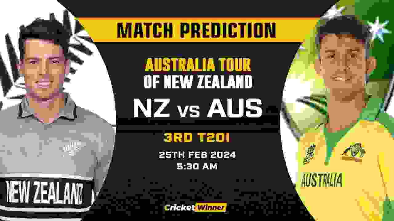 NZ vs AUS 3rd T20I Match Prediction- Who Will Win Today's Match Between New Zealand and Australia