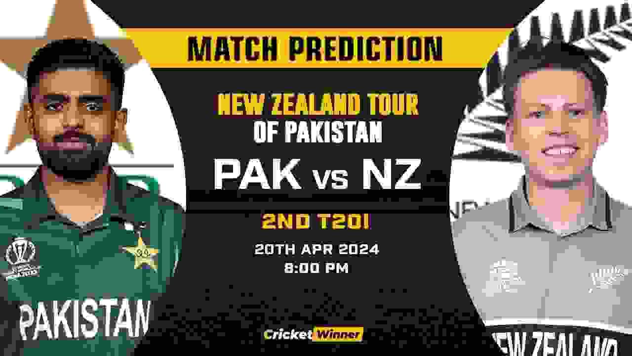 PAK vs NZ 2nd T20I Match Prediction- Who Will Win Today's Match Between Pakistan and New Zealand