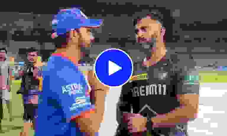 Watch: Rohit Sharma's chat with Abhishek Nayar goes viral, KKR delete video