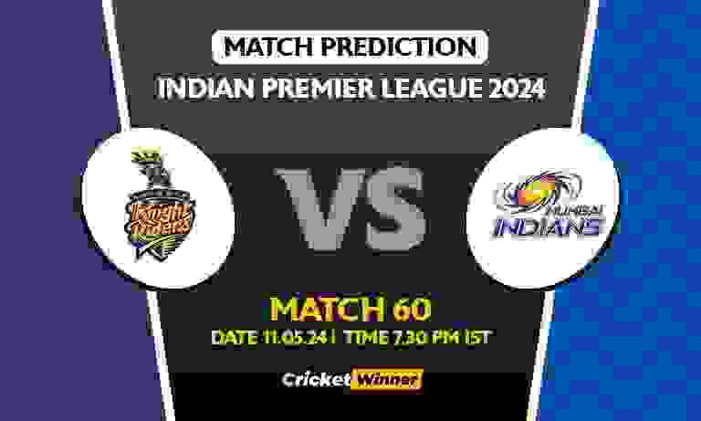 IPL 2024: 60th Match, KKR vs MI Today Match Prediction - Who will win today's IPL match Between Kolkata Knight Riders and Mumbai Indians