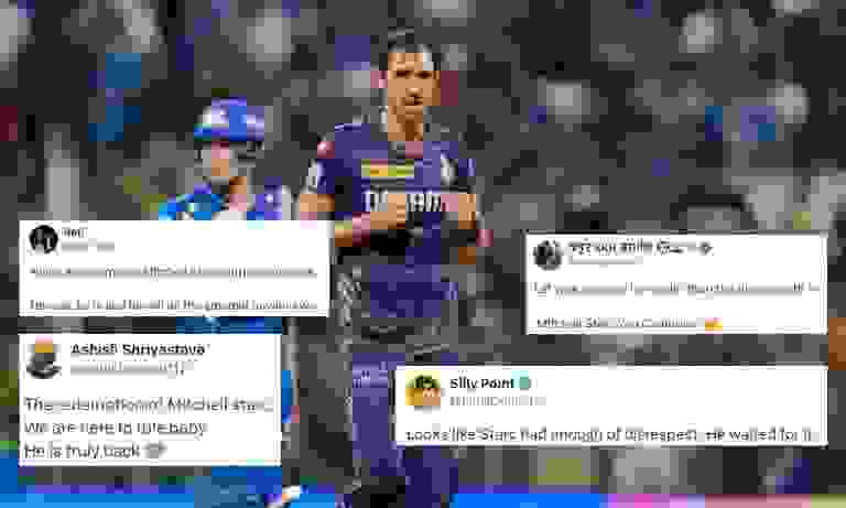 Starc's brilliance against MI bring historic win for KKR; Fans say 'sorry'