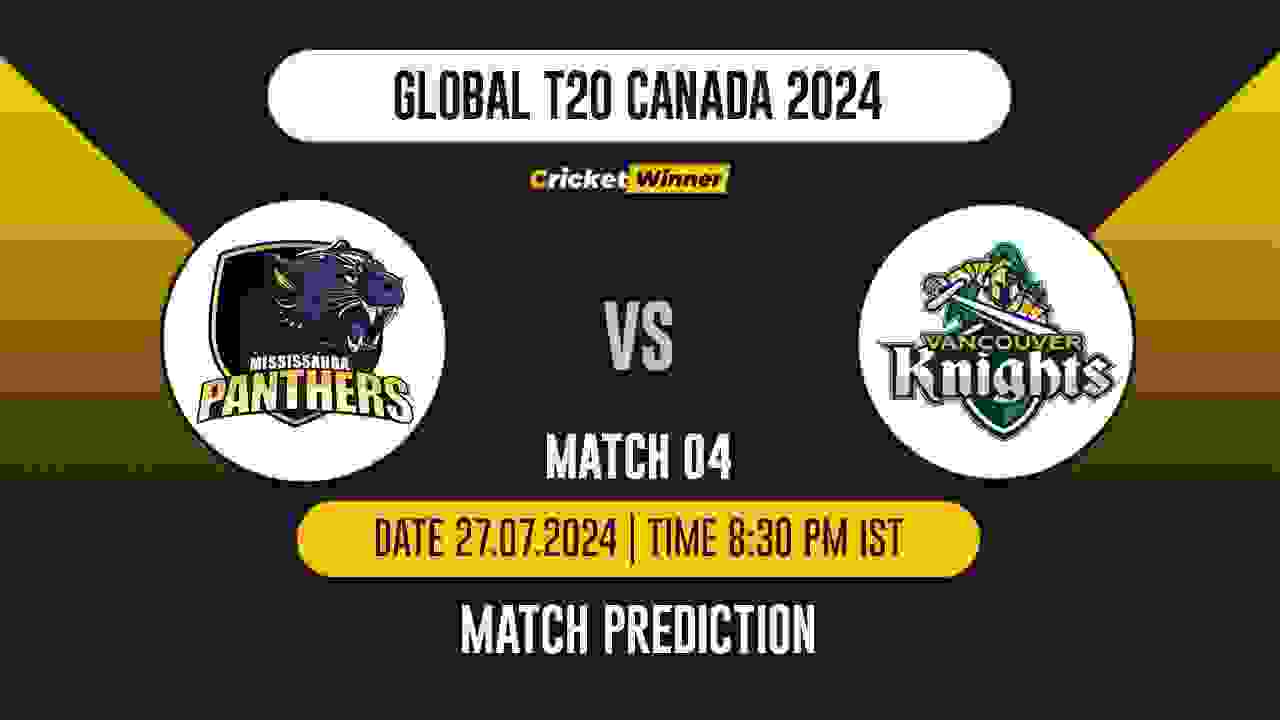 Global T20 2024: 4th Match, BTM vs VK, Match Prediction - who will win today's match between Bangla Tigers Mississauga and Vancouver Knights