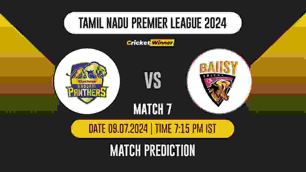 TNPL 2024: 7th Match, SMP vs TRIC Today Match Prediction - who will win ...