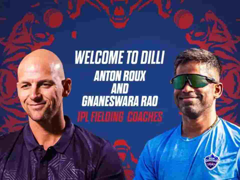  Delhi Capitals Enhance Coaching Staff with Two New Fielding Coaches for IPL 2025