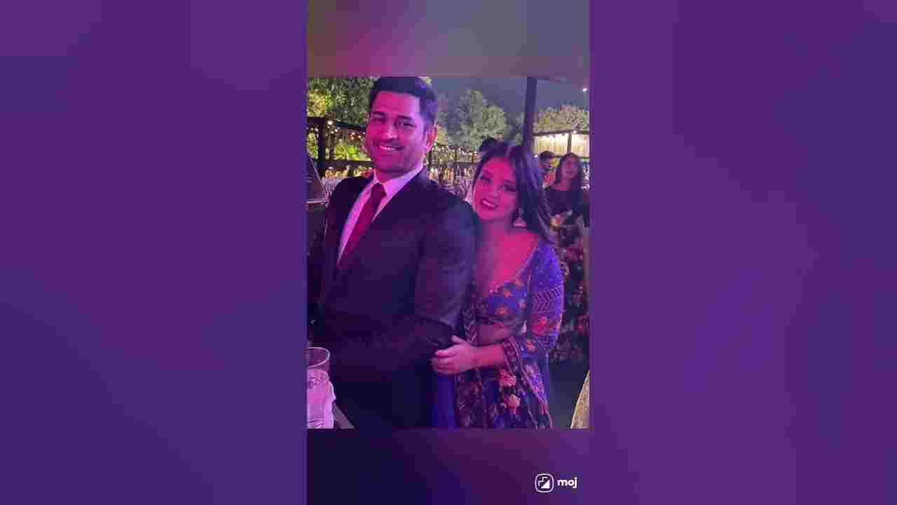 MS Dhoni and Wife Sakshi's Joyful Dance at Rishabh Pant's Sister's Wedding Goes Viral