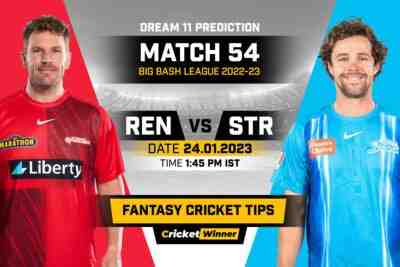 REN vs STR Dream11 Prediction, Fantasy Cricket Tips, Probable Playing 11, Pitch report & injury Updates