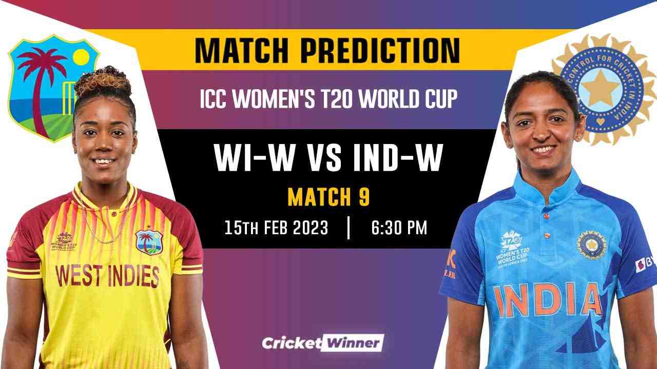 Women's T20 World Cup 2022, Match 9 WI-W vs IND-W Match Prediction- Who Will Win Today's World Cup Match Between India Women and West Indies Women?