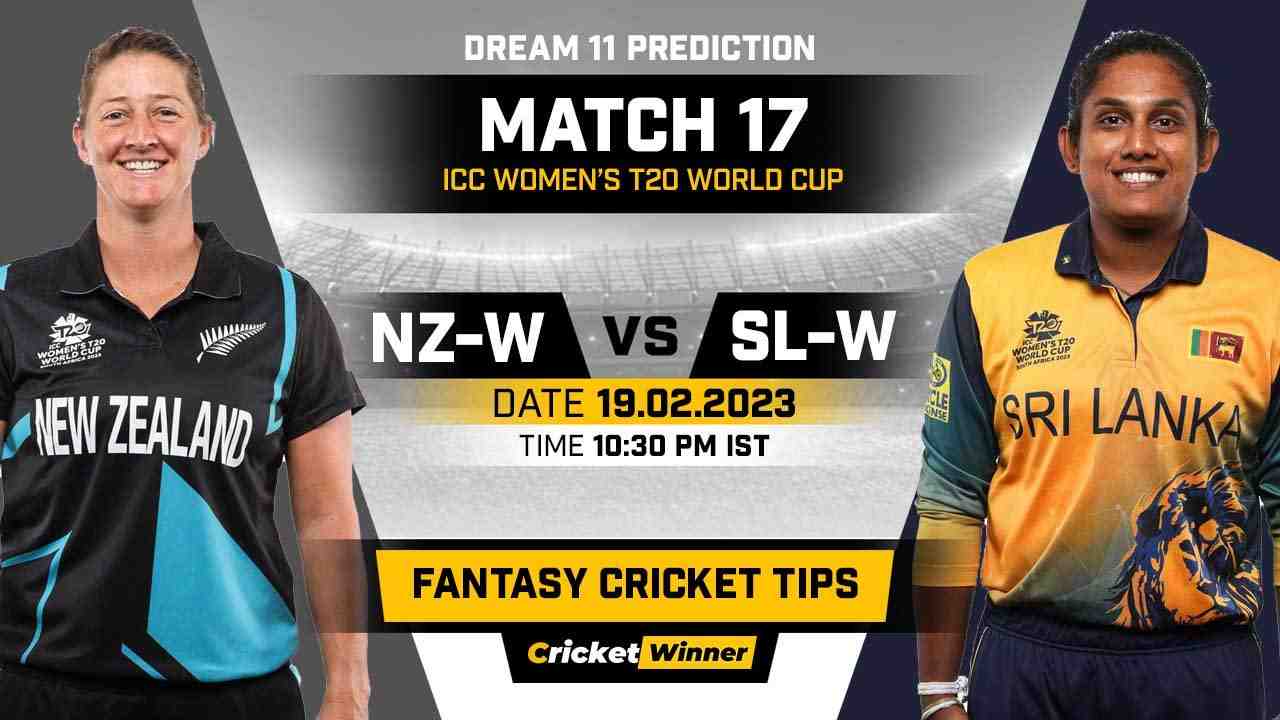 NZ-W vs SL-W Dream11 Prediction, Fantasy Cricket Tips, Probable Playing XI, Pitch Report & Injury Updates For 17th Match - Cricket Winner