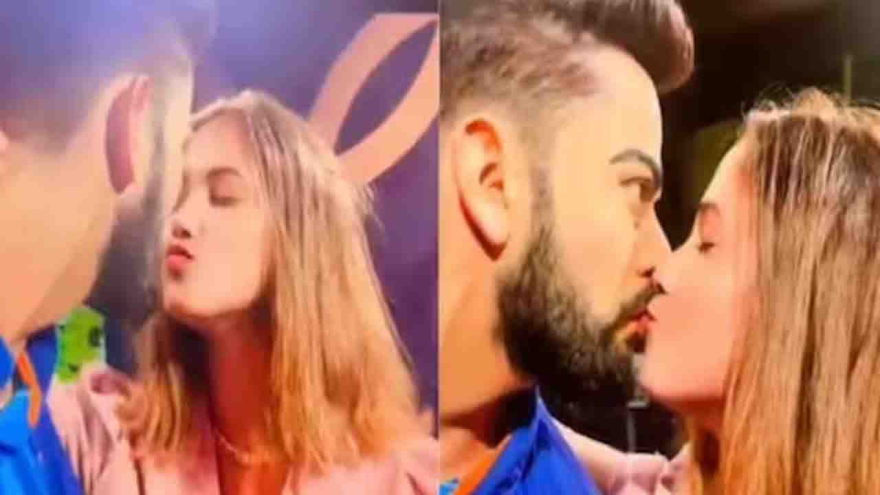 Virat Kohli Madame Tussauds statue kissed by female fan leaves Twitter in splits - Check REACTIONS - Cricket Winner