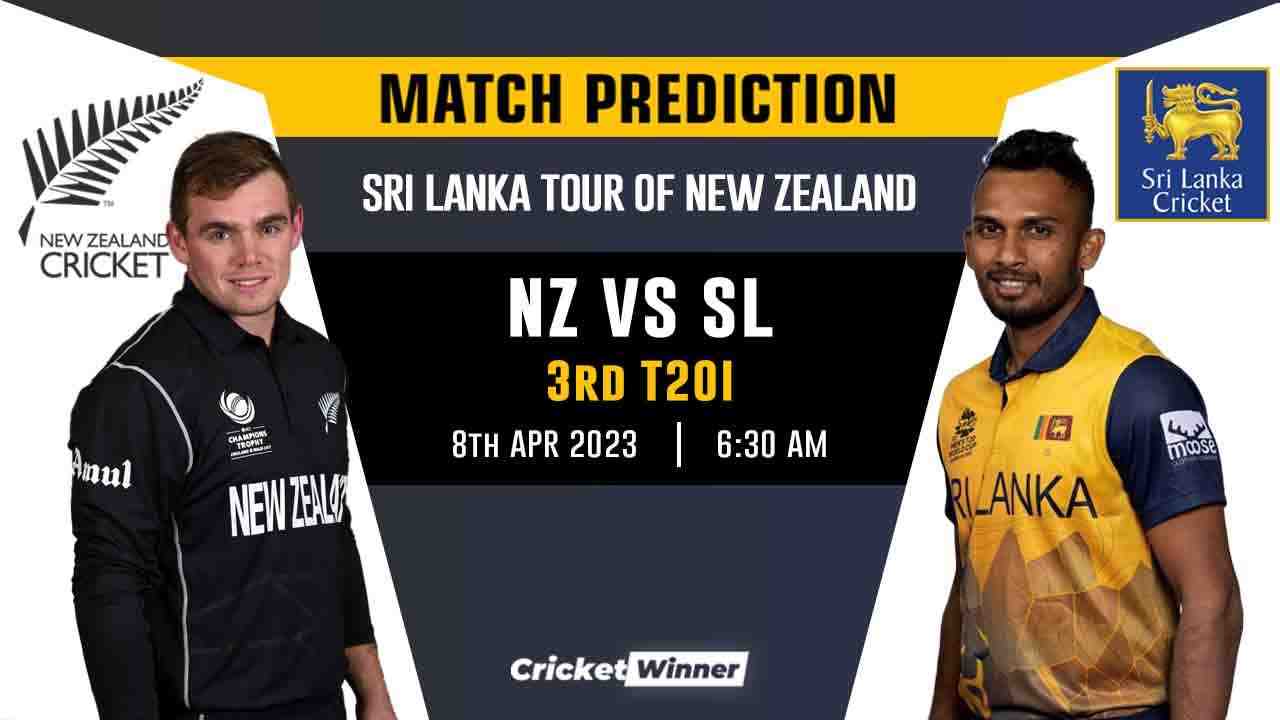 NZ vs SL, 3rd T20I Match Prediction- Who Will Win Today's T20I Match Between New Zealand and Sri Lanka? - Cricket Winner