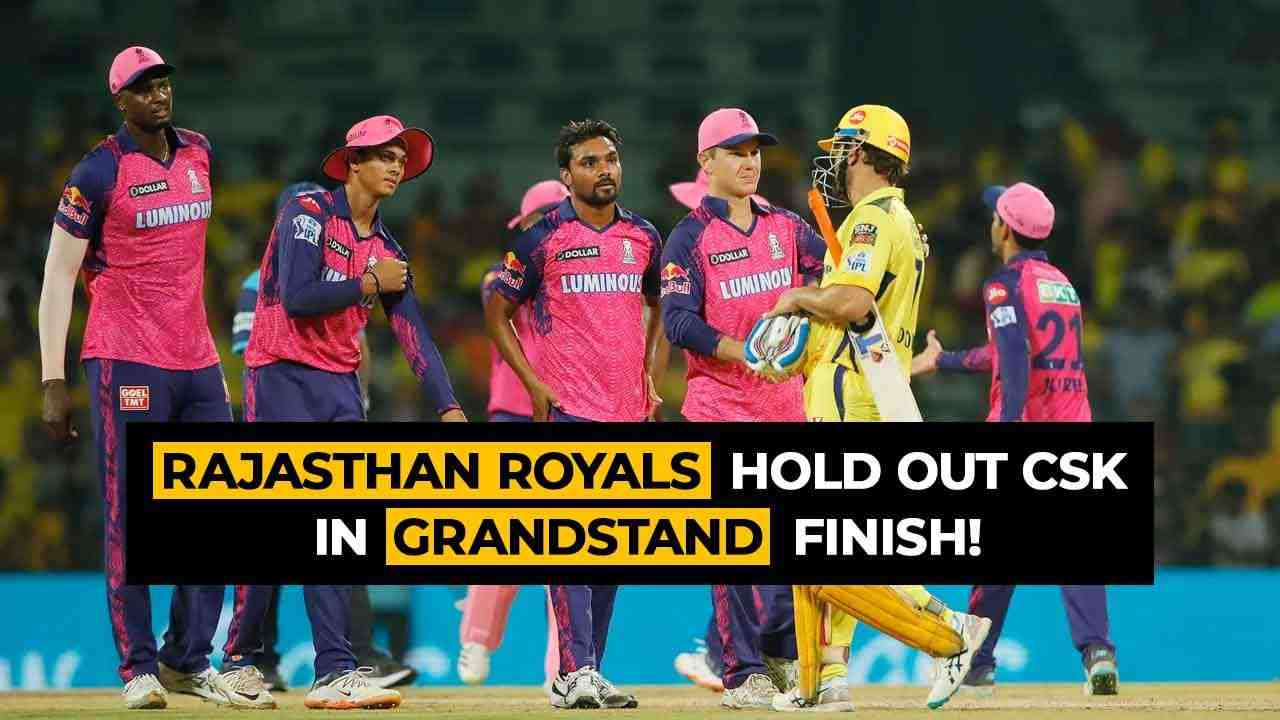 CSK vs RR IPL: Sandeep Sharma’s yorkers nail RR’s 3 run win - Cricket Winner