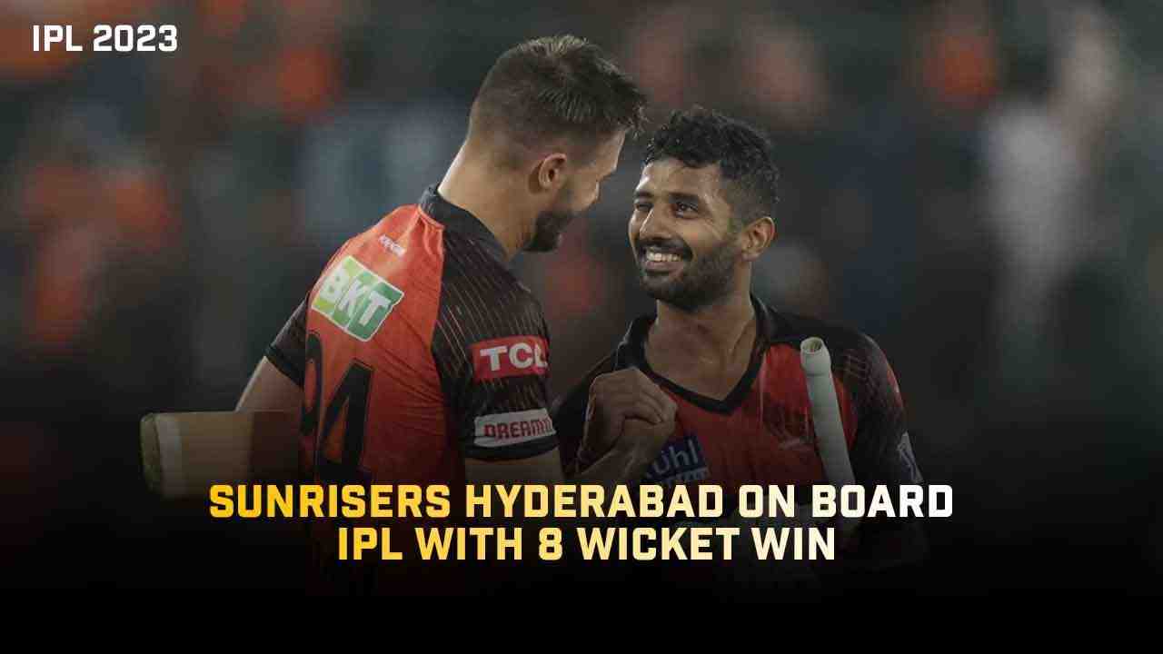 SRH vs PBKS IPL: Rahul Tripathi and Markram carry SRH to their first victory! - Cricket Winner