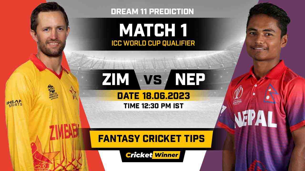 ZIM vs NEP Dream11 Prediction, Fantasy Cricket Tips, Probable Playing XI, Pitch Report & Injury Updates For 1st Match - Cricket Winner