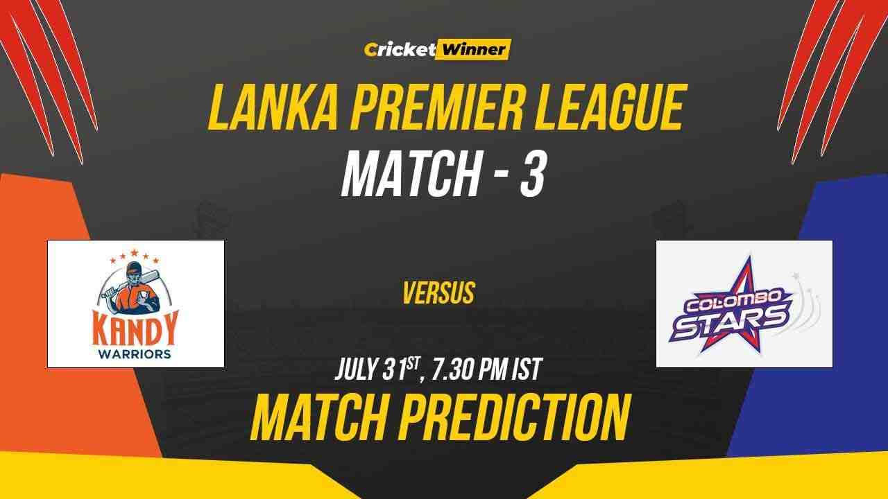 BLK vs CLS Match Prediction- Who Will Win Today’s LPL Match Between B-Love Kandy and Colombo Strikers, LPL 2023, 3rd Match - Cricket Winner