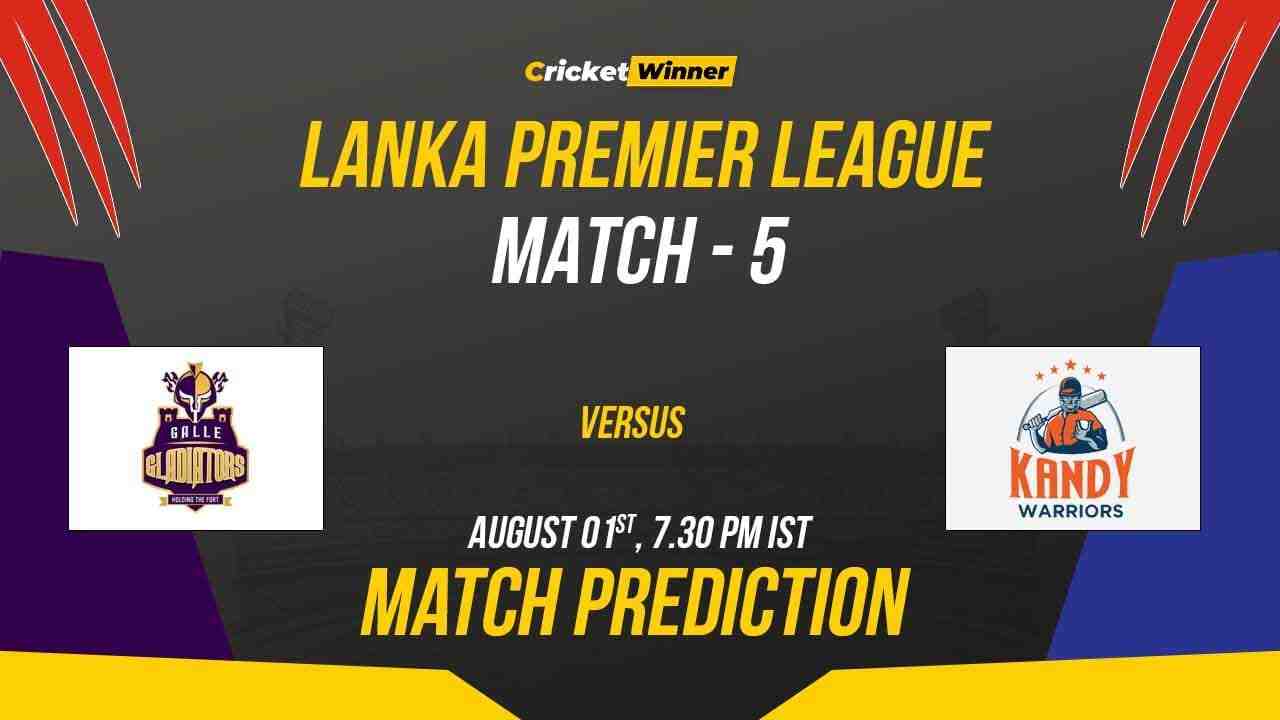 GT vs BLK Match Prediction- Who Will Win Today’s LPL Match Between Galle Titans and B-Love Kandy, LPL 2023, 5th Match