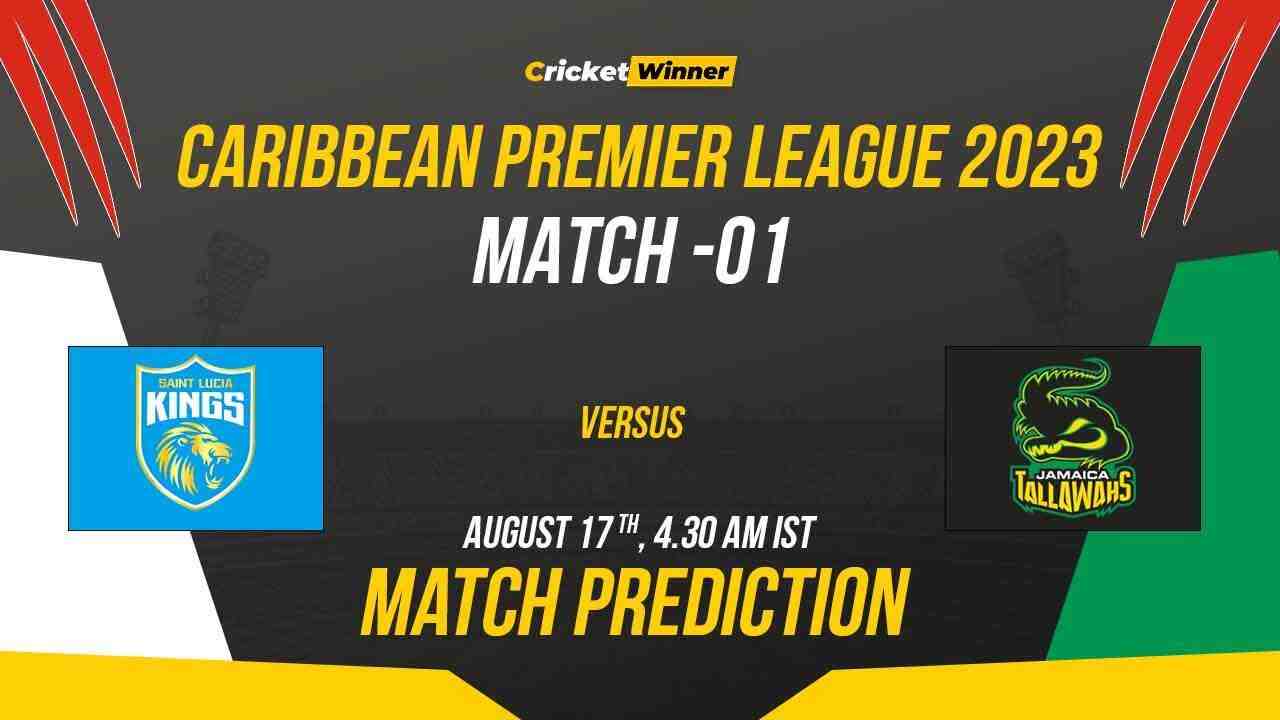 JT vs SLK Match Prediction- Who Will Win Today’s CPL Match Between Jamaica Titans and St Lucia Kings, CPL 2023, Match 1 - Cricket Winner