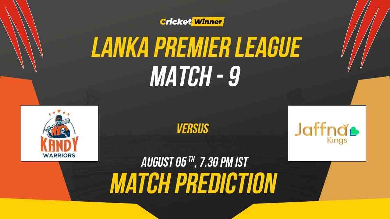 BLK vs JK Match Prediction- Who Will Win Today’s LPL Match Between B-Love Kandy and Jaffna Kings, LPL 2023, 9th Match - Cricket Winner