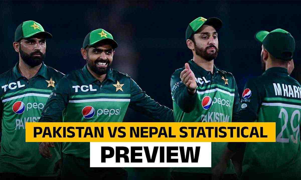 Asia Cup 2023; Pakistan vs Nepal Statistical Preview - Cricket Winner