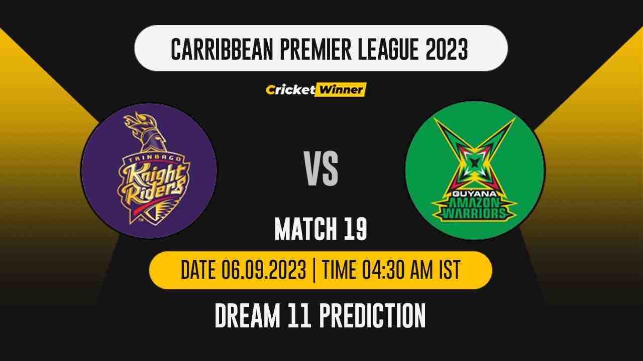 TKR vs GAW Dream11 Prediction, Fantasy Cricket Tips, Probable Playing XI, Pitch Report & Injury Updates For 19th Match - Cricket Winner