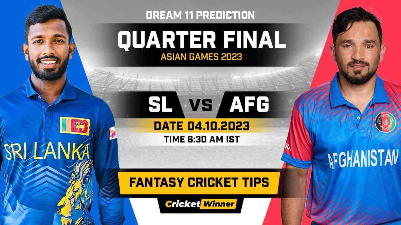 AFG vs SL Dream11 Prediction, Fantasy Cricket Tips, Probable Playing XI, Pitch Report & Injury Updates For Quarter-final Match - Cricket Winner