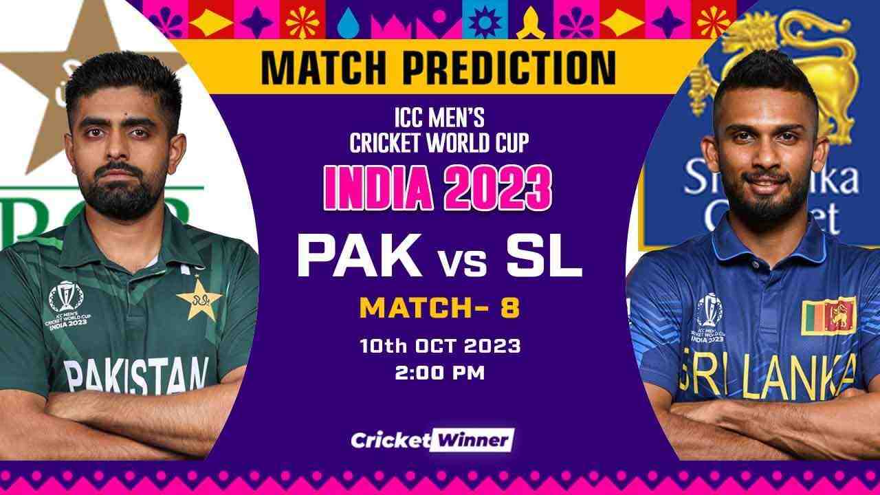 PAK vs SL Match Prediction- Who Will Win Today’s World Cup Match Between Pakistan and Sri Lanka, World Cup, 8th Match - Cricket Winner