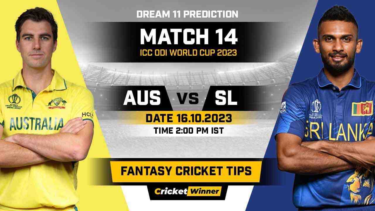 AUS vs SL Dream11 Prediction, Fantasy Cricket Tips, Probable Playing XI, Pitch Report & Injury Updates For 14th Match - Cricket Winner