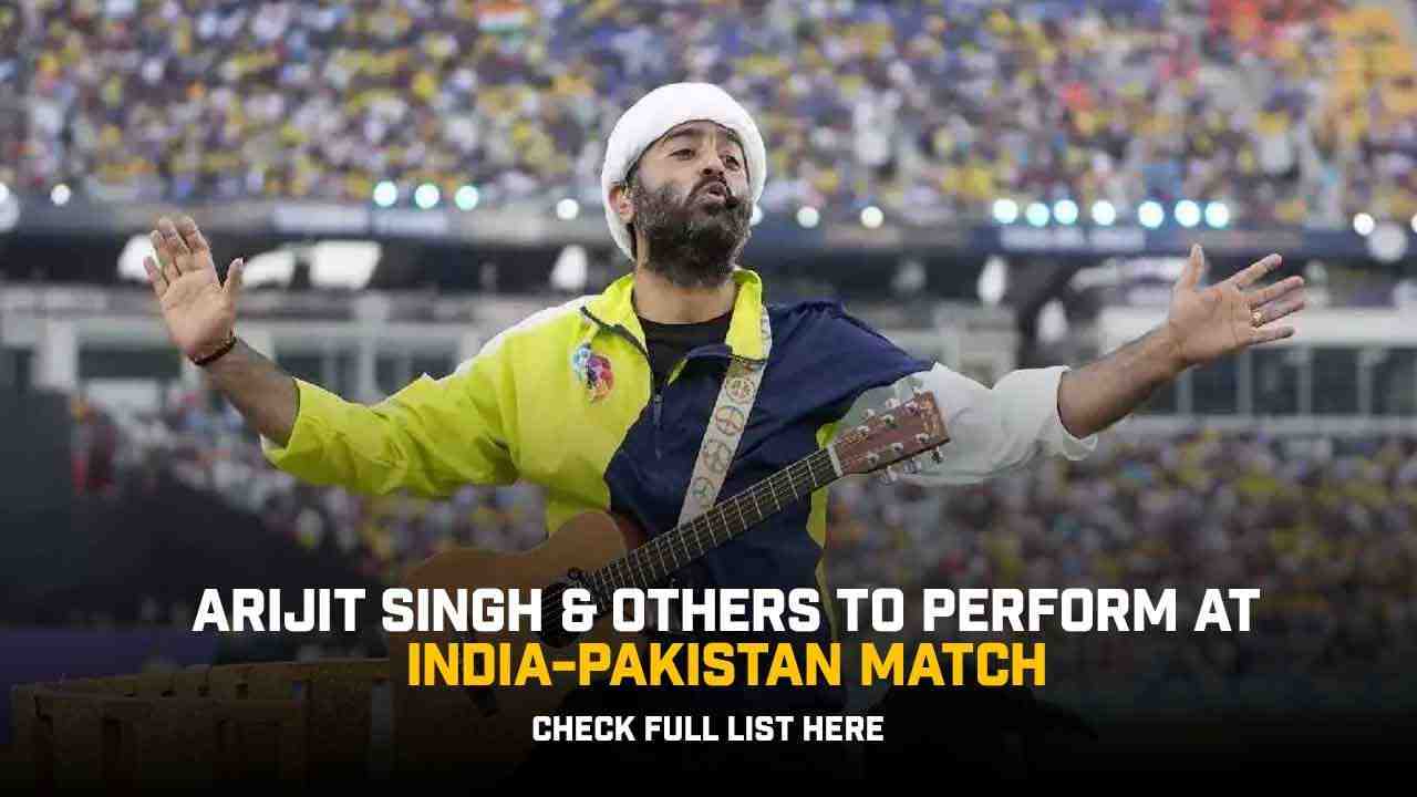 World Cup 2023 : Arijit Singh set to perform at India vs Pakistan Match