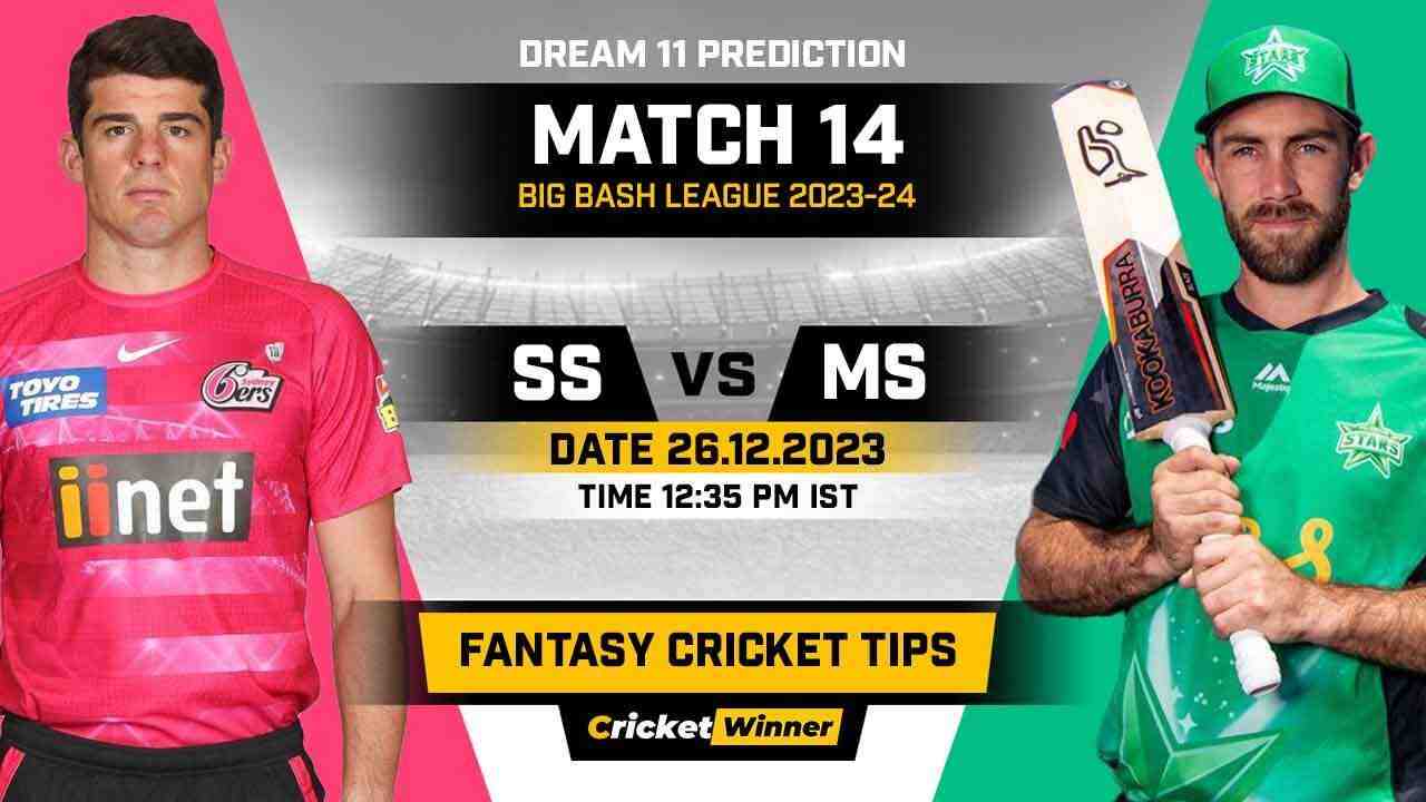 SIX vs STA Dream11 Prediction, Fantasy Cricket Tips, Probable Playing XI, Pitch Report & Injury Updates For 14th Match - Cricket Winner