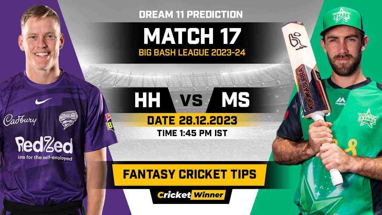 HUR vs STA Dream11 Prediction, Fantasy Cricket Tips, Probable Playing XI, Pitch Report & Injury Updates For 17th Match - Cricket Winner