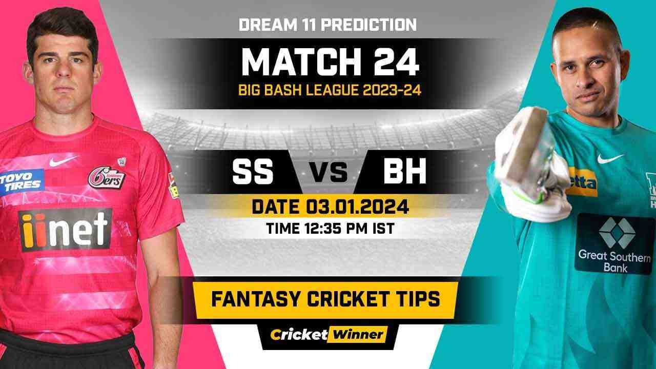 HEA vs SIX Dream11 Prediction, Fantasy Cricket Tips, Probable Playing XI, Pitch Report & Injury Updates For 24th Match - Cricket Winner