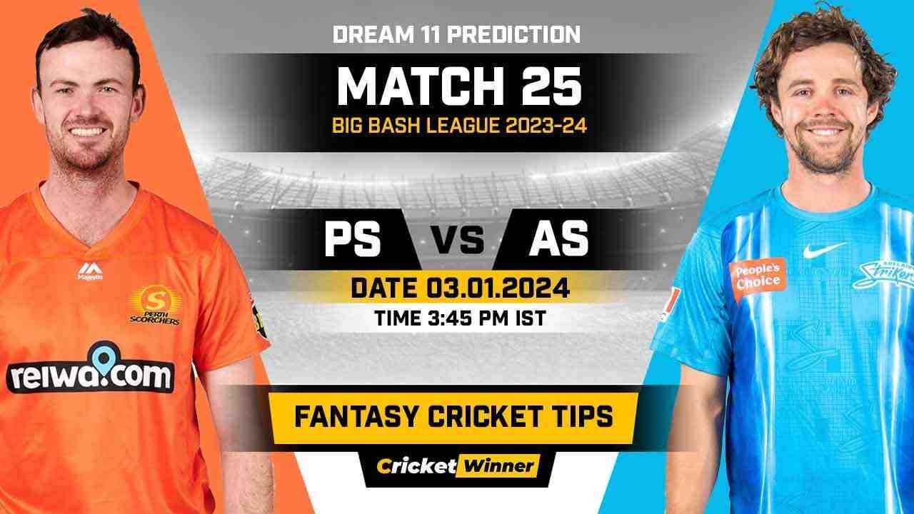 SCO vs STR Dream11 Prediction, Fantasy Cricket Tips, Probable Playing XI, Pitch Report & Injury Updates For 25th Match - Cricket Winner