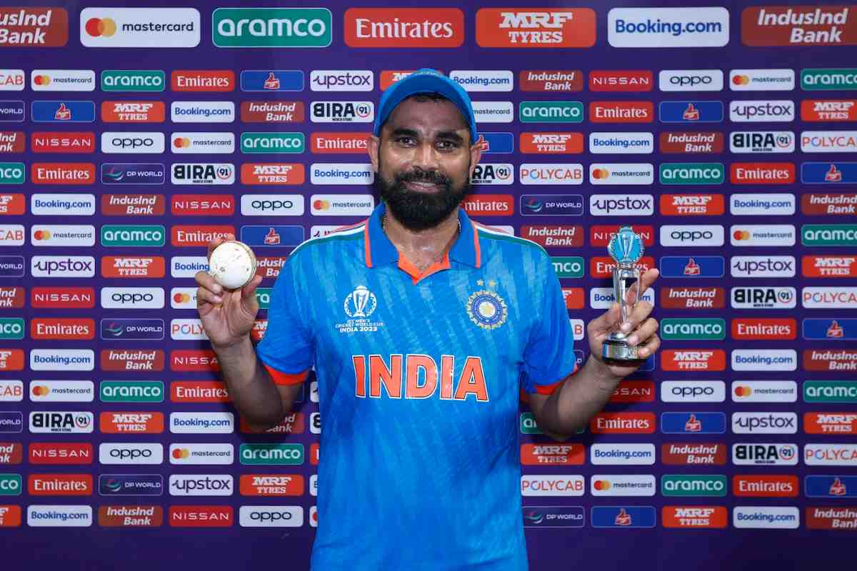 Mohammed Shami Set to be Honored with Prestigious Arjuna Award in January 2024