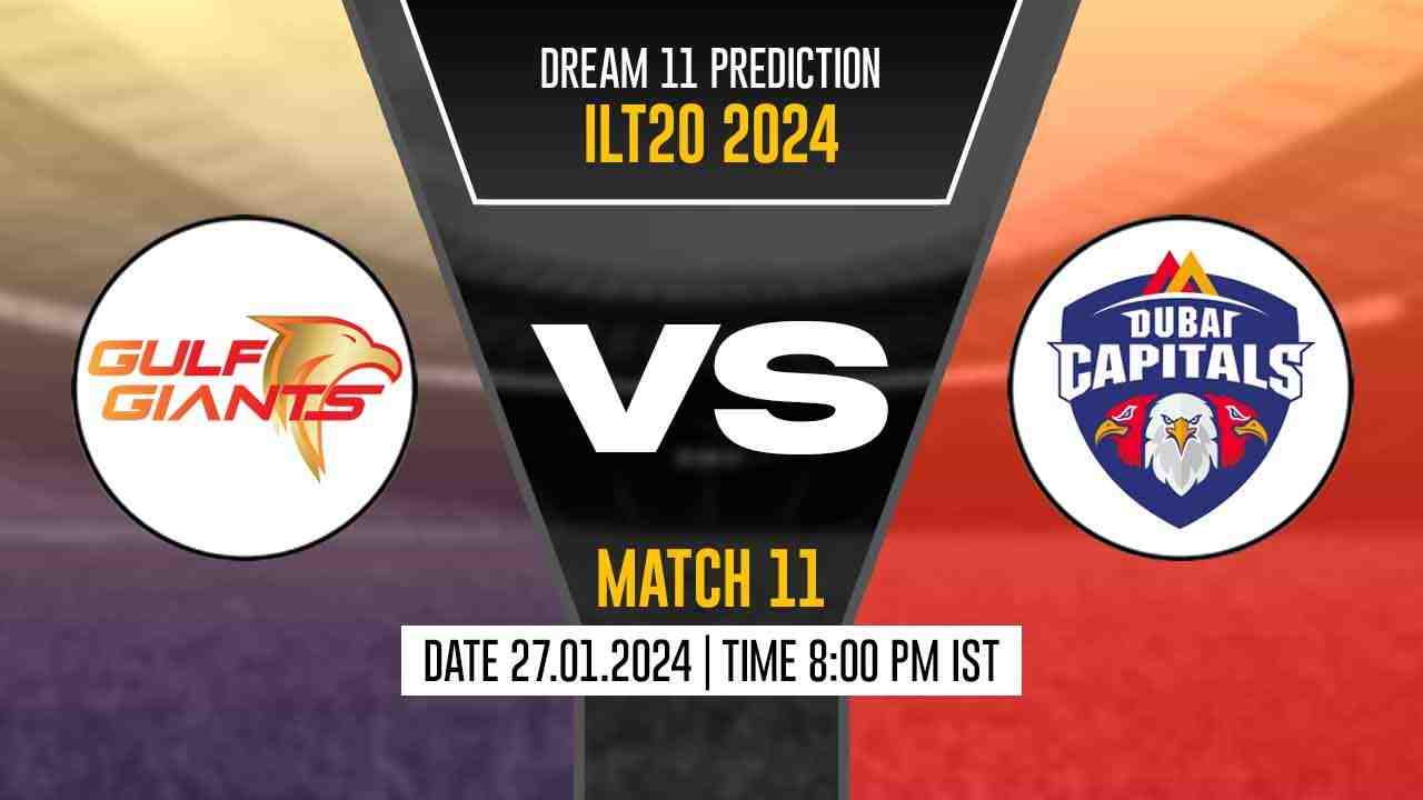 DCP vs GG Dream11 Prediction, Fantasy Cricket Tips, Probable Playing XI, Pitch Report & Injury Updates For 11th Match - Cricket Winner