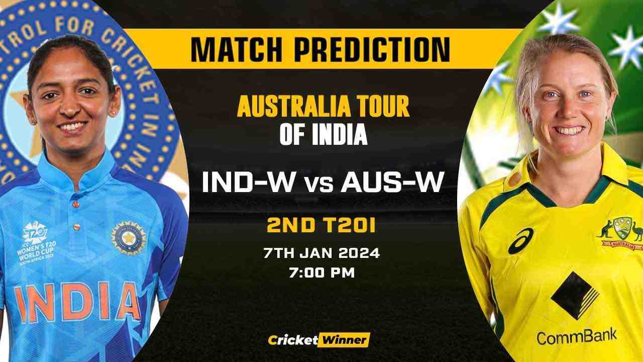 IND-W vs AUS-W Match Prediction- Who Will Win Today’s Match Between India Women and Australia Women, 2nd T20I - Cricket Winner