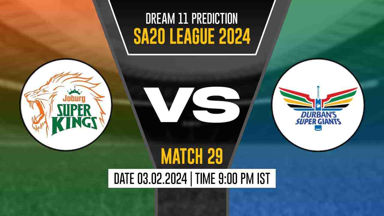 DSG vs JSK Dream11 Prediction, Fantasy Cricket Tips, Probable Playing XI, Pitch Report & Injury Updates For 29th Match - Cricket Winner