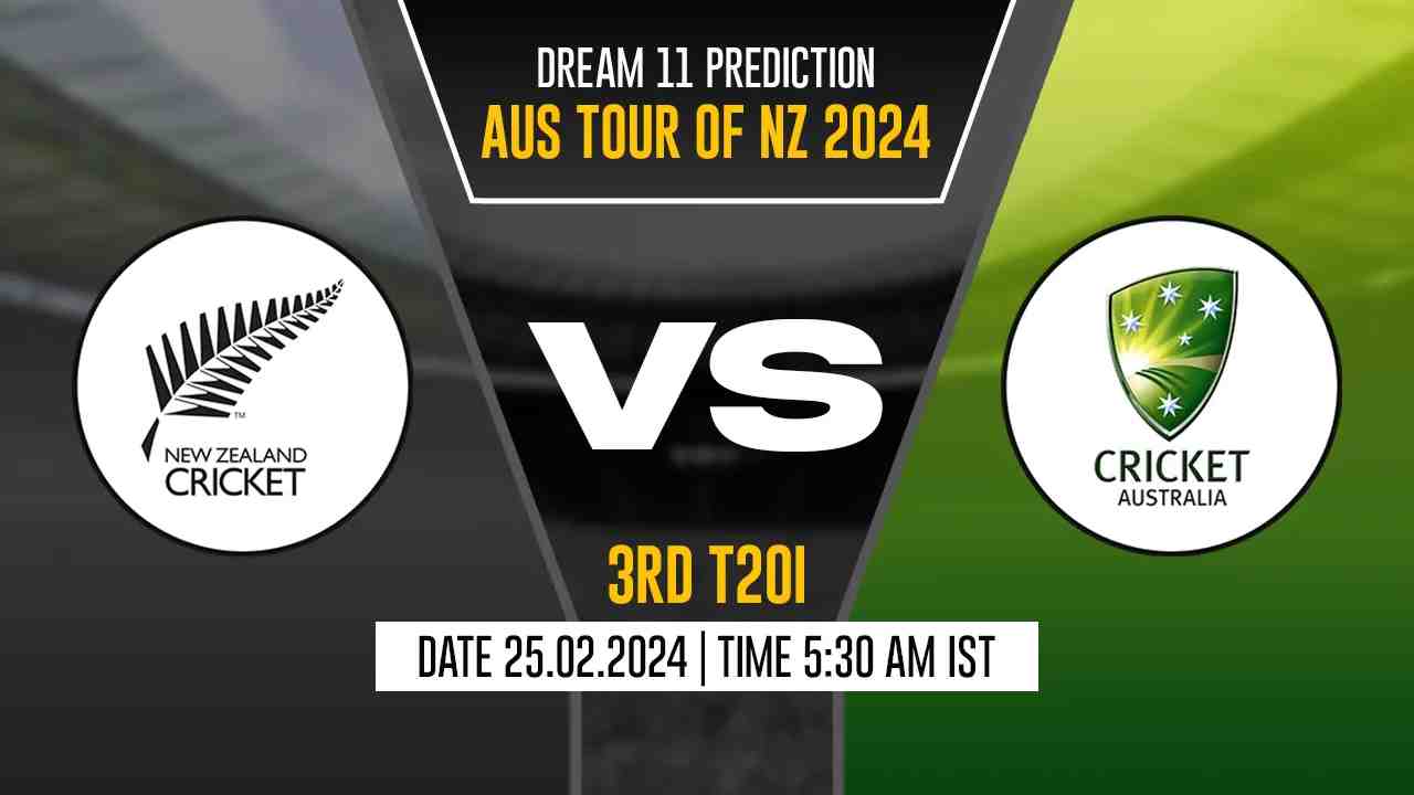 AUS vs NZ Dream11 Prediction, Fantasy Cricket Tips, Probable Playing XI, Pitch Report & Injury Updates For 3rd T20I