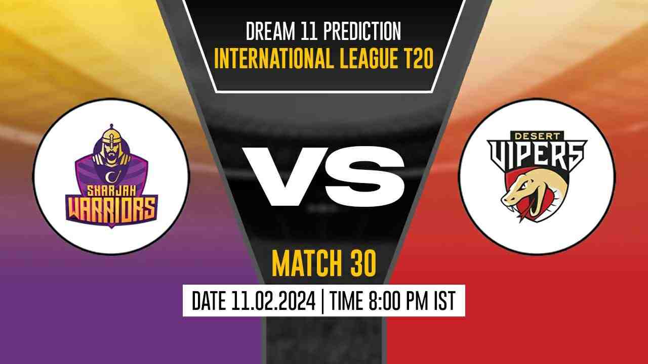 VIP vs SW Dream11 Prediction, Fantasy Cricket Tips, Probable Playing XI, Pitch Report & Injury Updates For 30th Match