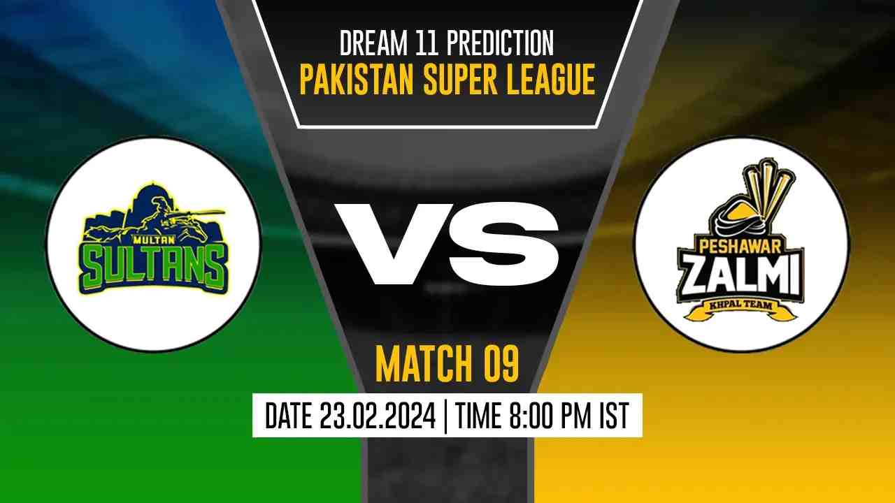 PES vs MUL Dream11 Prediction, Fantasy Cricket Tips, Probable Playing XI, Pitch Report & Injury Updates For 09th Match - Cricket Winner