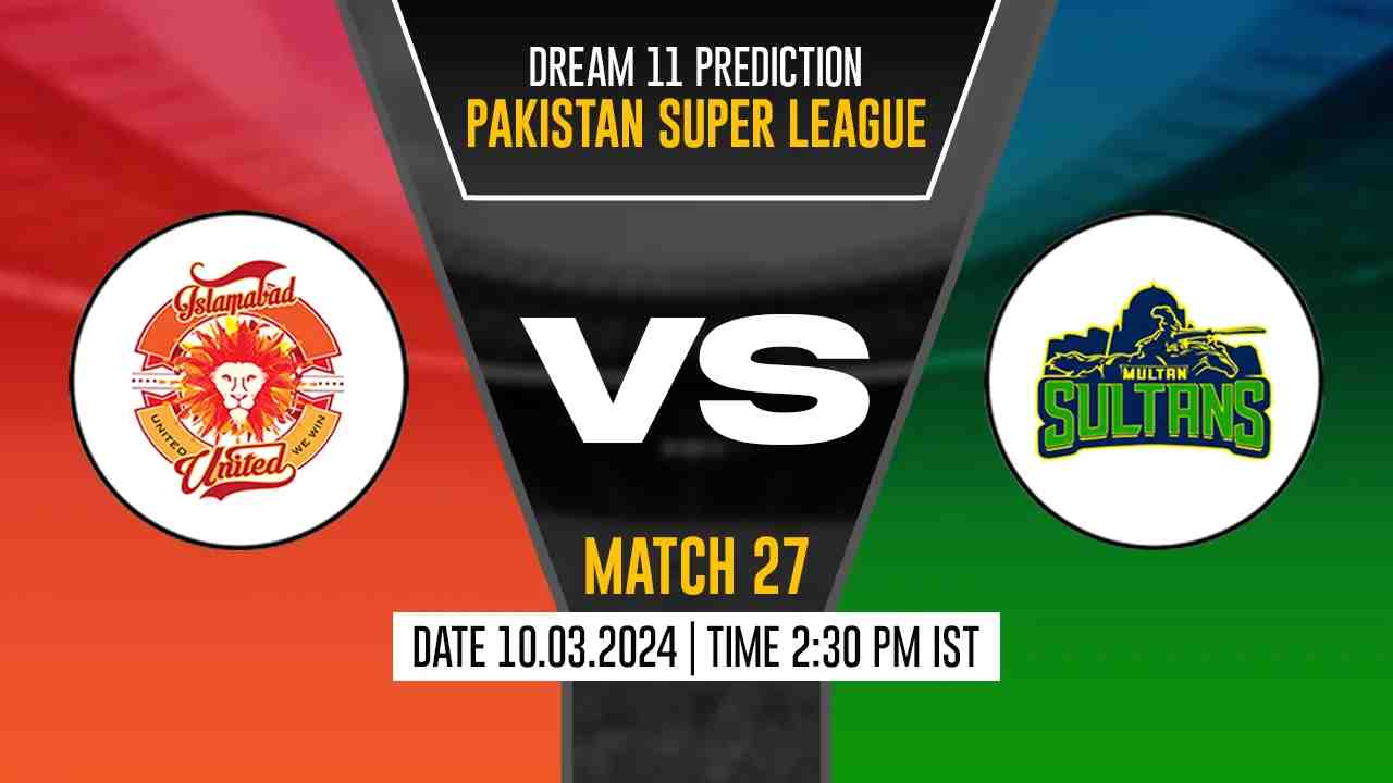 ISL vs MUL Dream11 Prediction, Fantasy Cricket Tips, Probable Playing XI, Pitch Report & Injury Updates For 27th Match