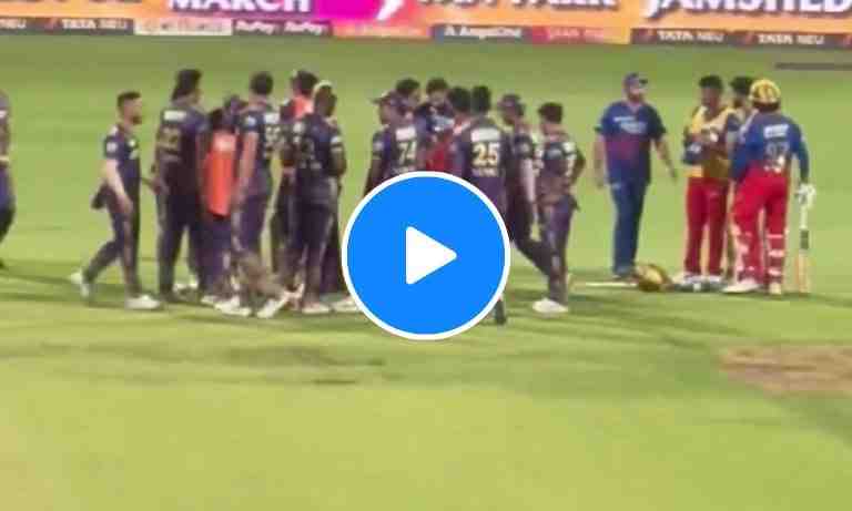 WATCH: Virat Kohli hugs Gautam Gambhir during RCB vs KKR clash - Cricket Winner