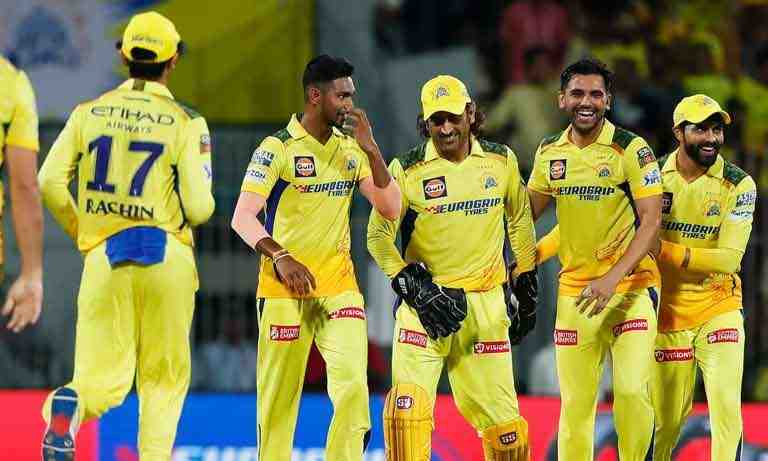 Chennai Super Kings beat Gujarat Titans by 63 runs; Points Table updated